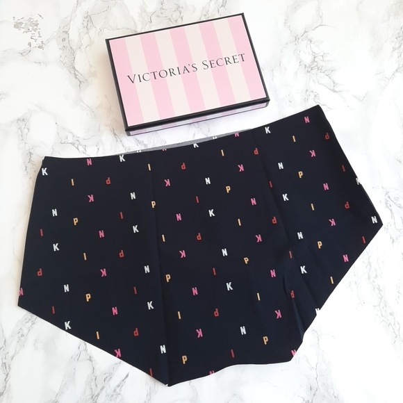 PINK NO-SHOW BOYSHORT SHORTIE PANTY - Picture 3 of 8